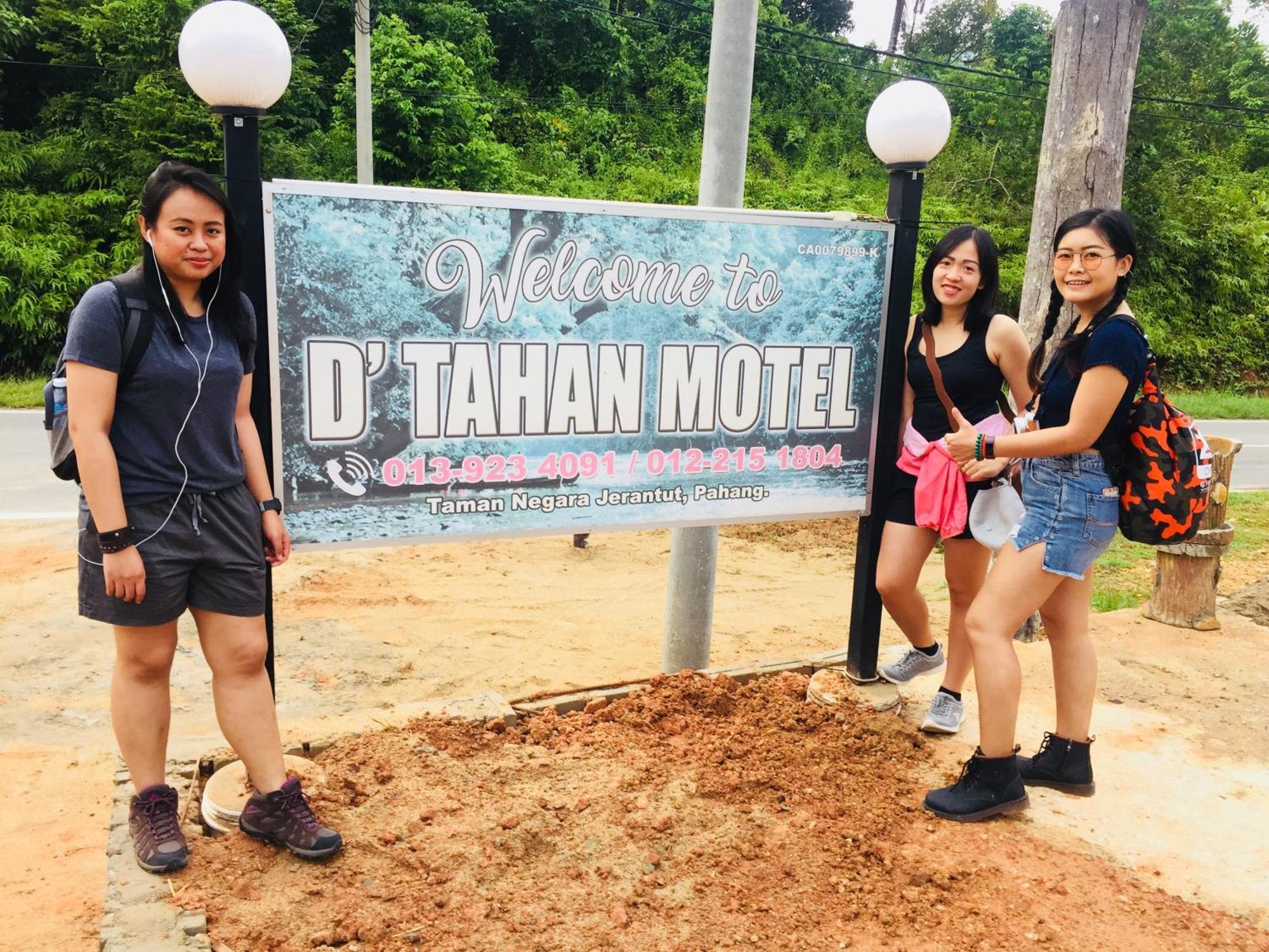 Dtahan Motel Taman Negara Kuala Tahan Eksteriør billede